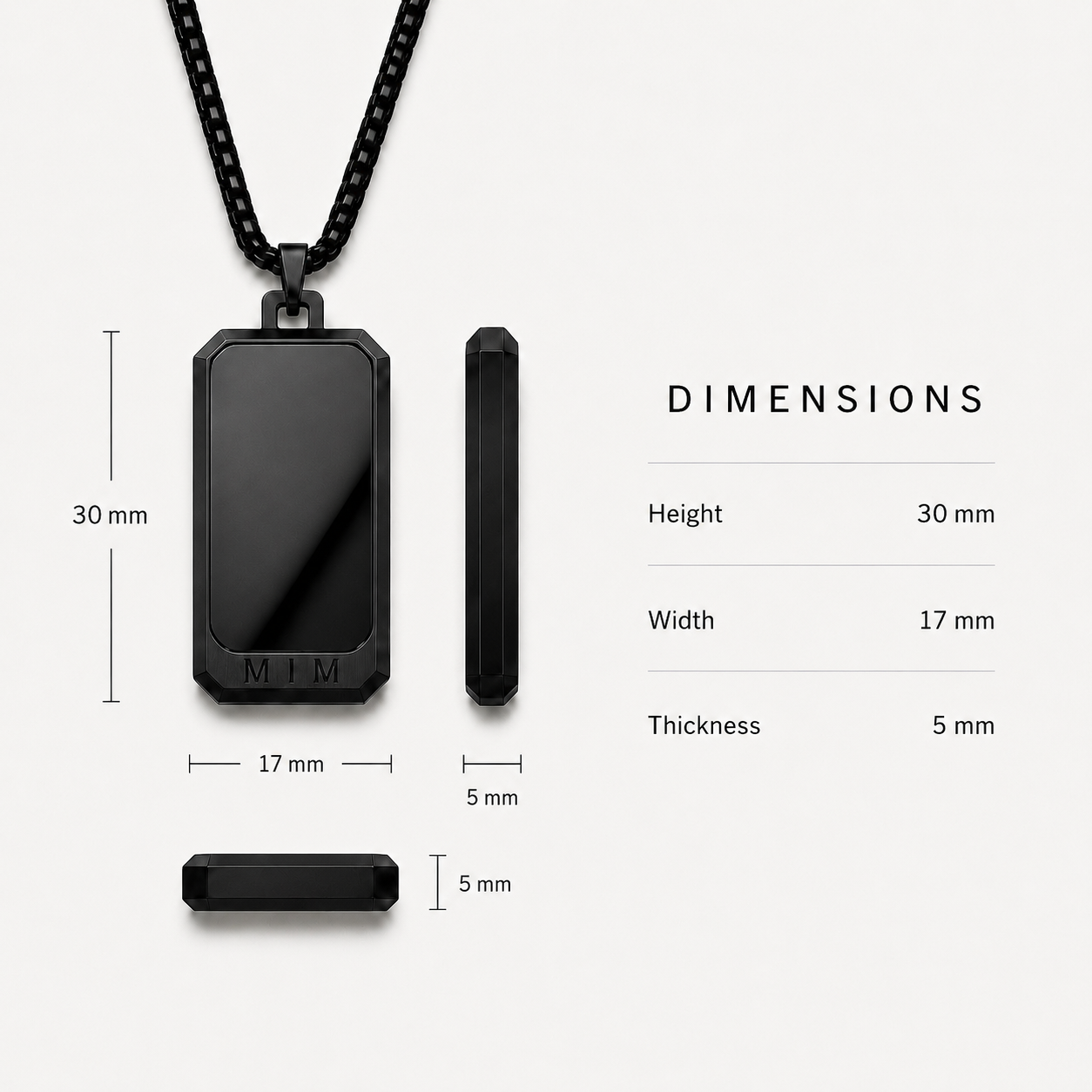 Mentis | Man Pendant